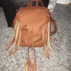 Fringe backpack
